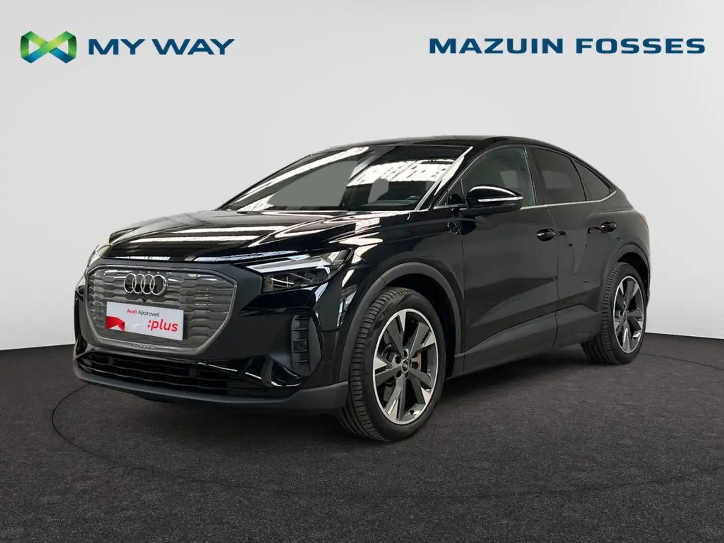 Audi Q4 e-tron ack e-tron Audi Q4 Sportback Attraction 40 e-tron 150,00 kW Noir - 1