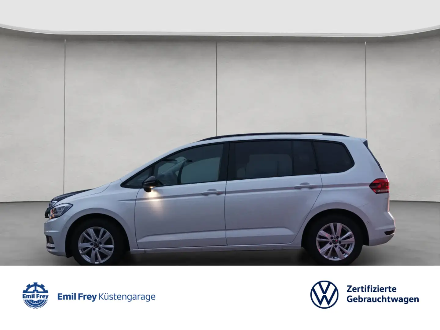 Volkswagen Touran Highline 1.5 TSI DSG 7-Sitz. AHK/Navi/Pan Weiß - 1
