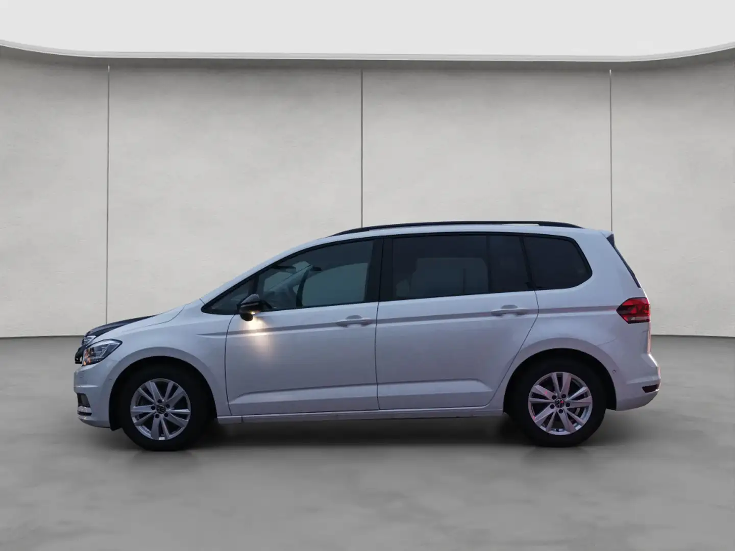Volkswagen Touran Highline 1.5 TSI DSG 7-Sitz. AHK/Navi/Pan Weiß - 2
