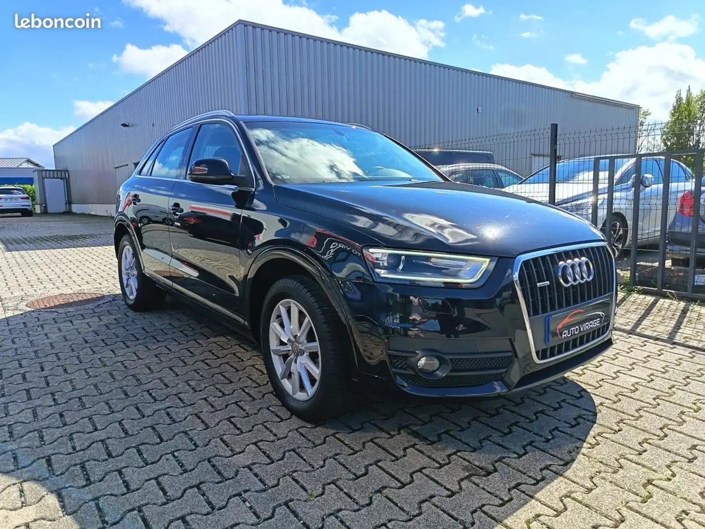 Audi Q3 2.0 TFSI 170 ch Quattro 07-2012 GARANTIE 12M Noir - 2