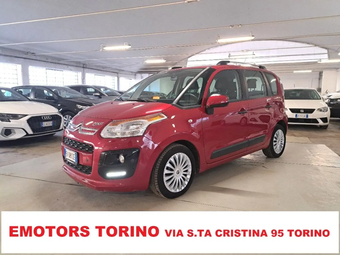 Citroen C3 Picasso 1.4 VTi 95 GPL airdream Seduction Rouge - 2