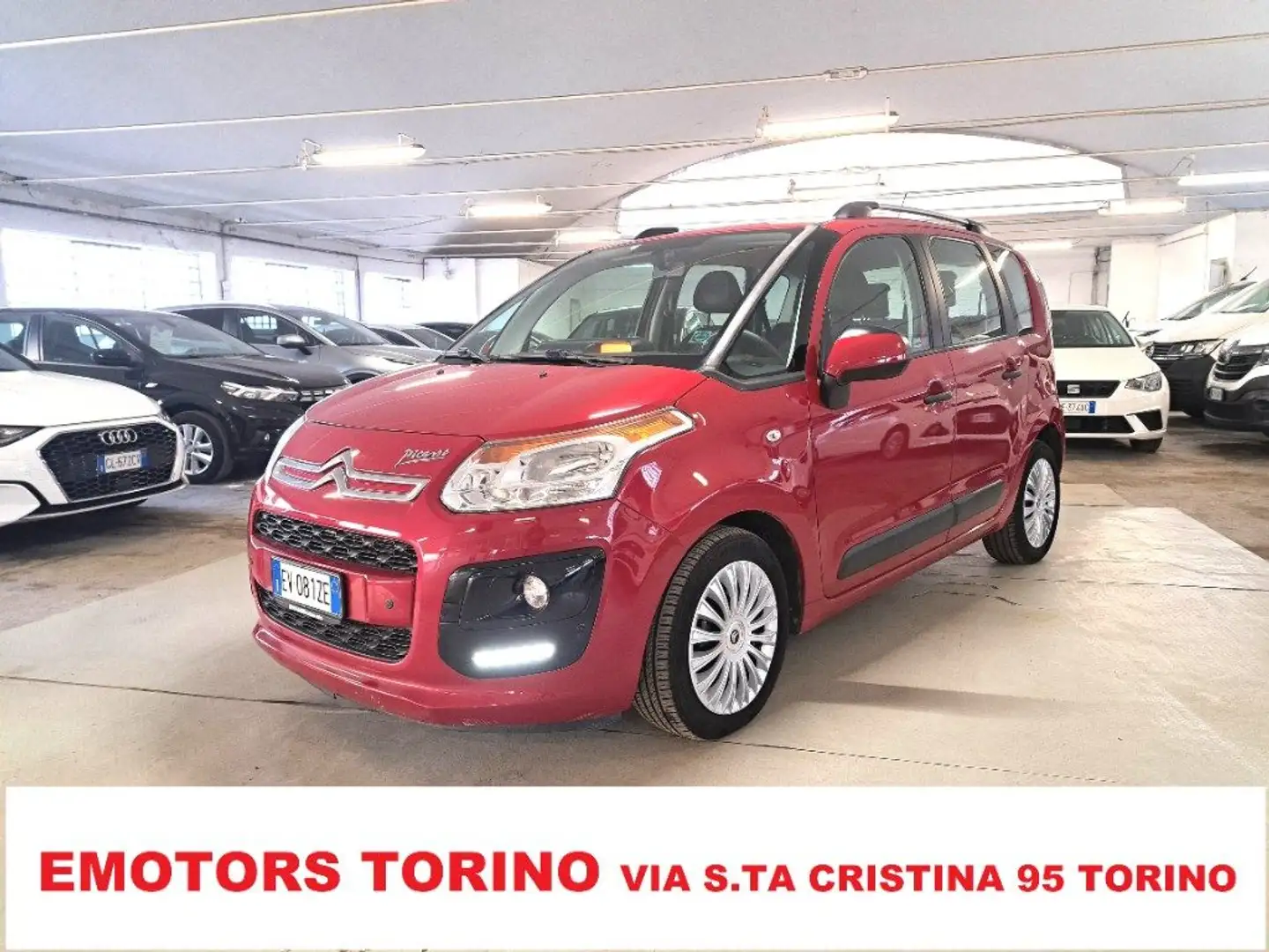 Citroen C3 Picasso 1.4 VTi 95 GPL airdream Seduction Rouge - 1