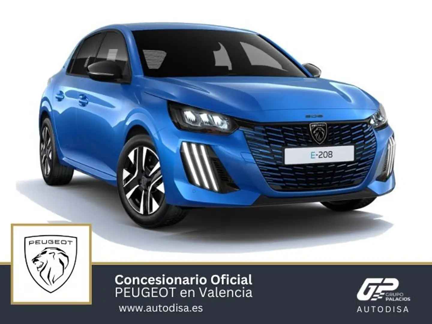 Peugeot 208 Allure Eléctrico 136 Bleu - 1