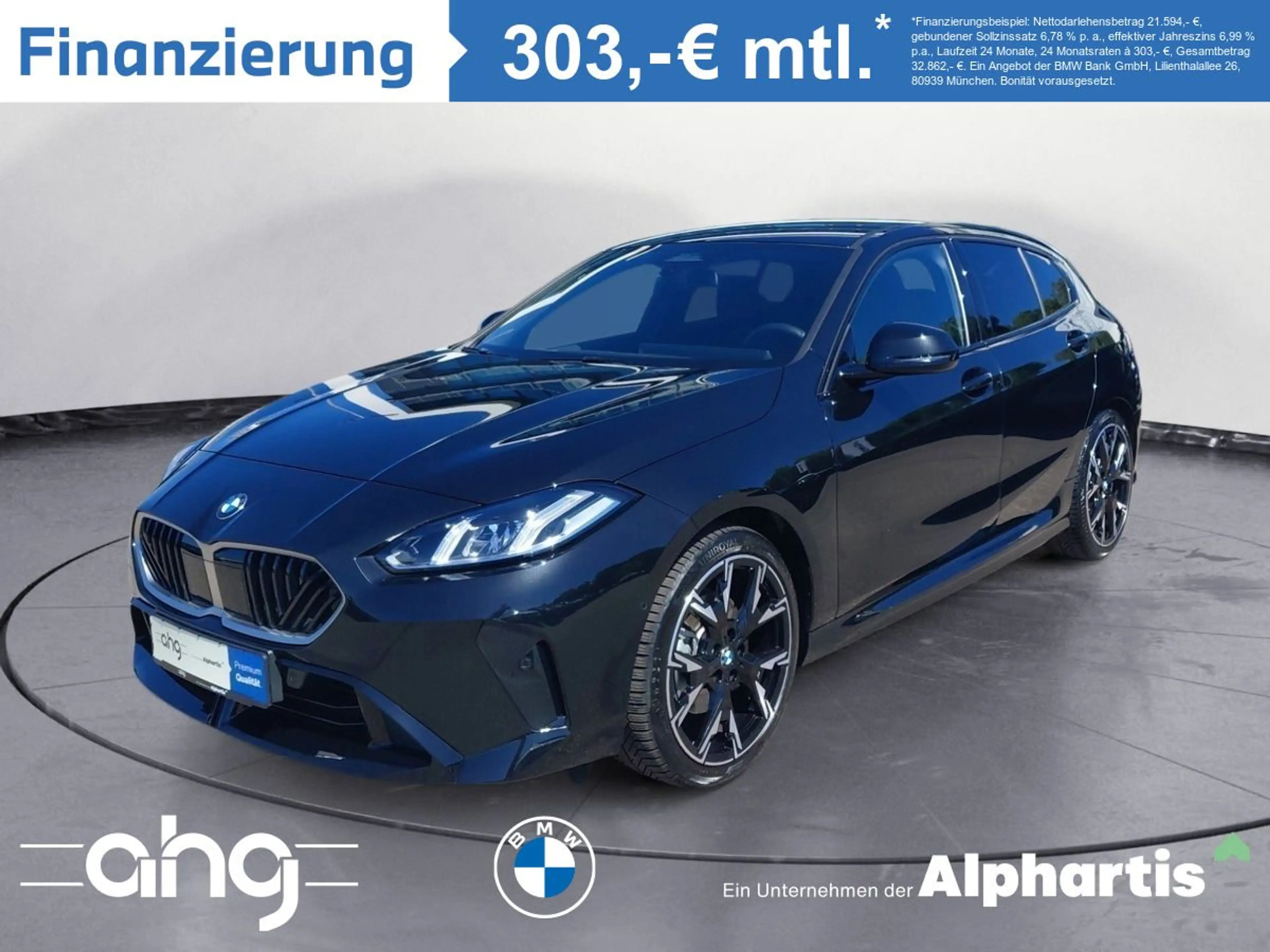 BMW 118 d M Sportpaket Navi Rückfahrkamera LED 19 Zol