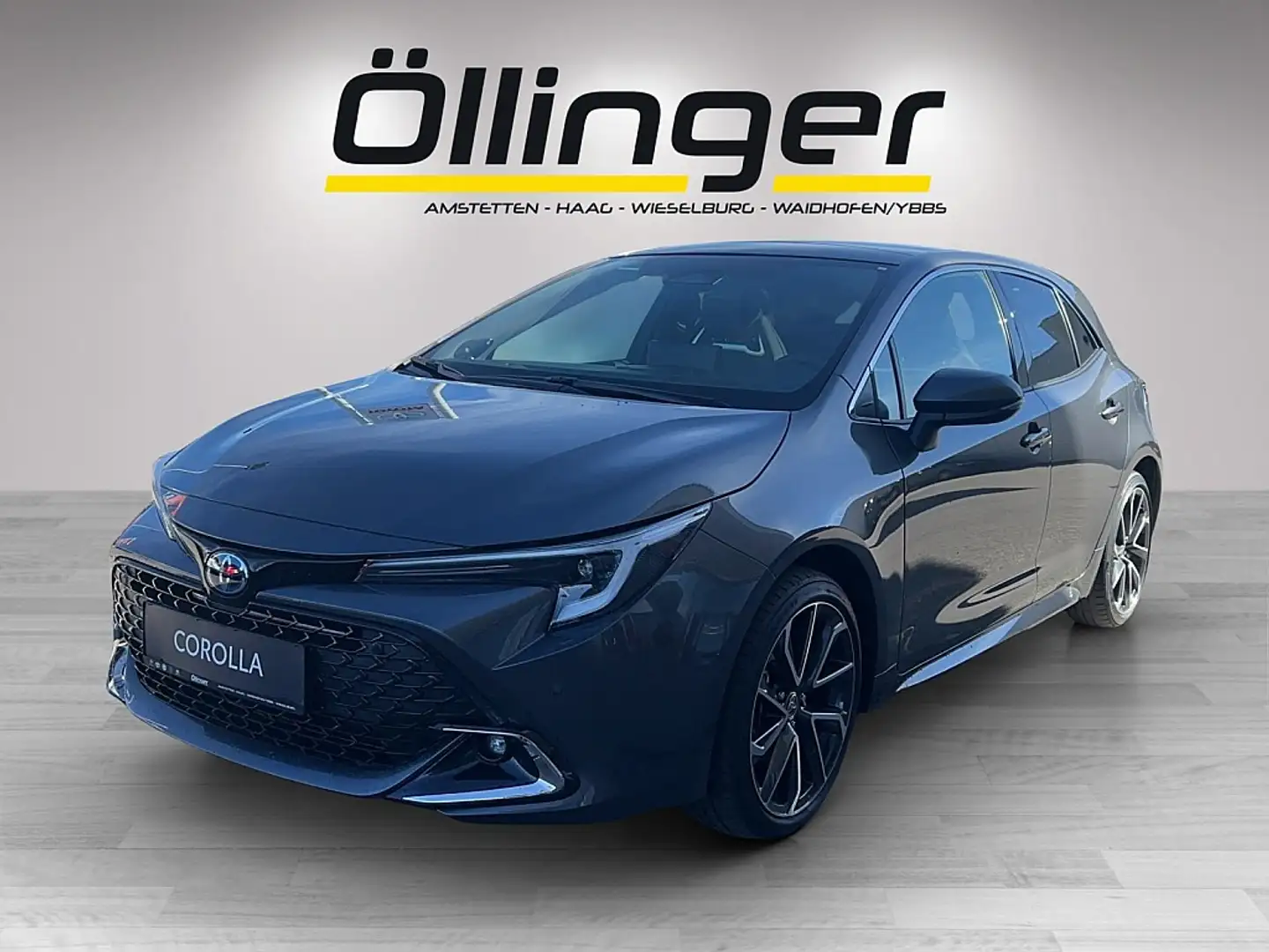 Toyota Corolla 2,0 Hybrid Lounge + Leder + Schiebedach! Grau - 1