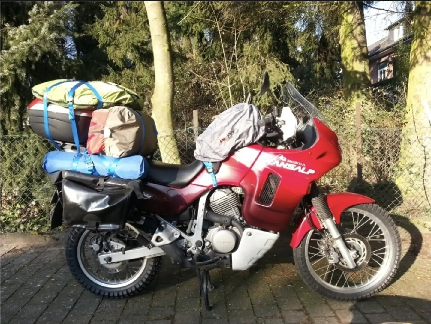 Honda XL 600 PD10 Rojo - 1