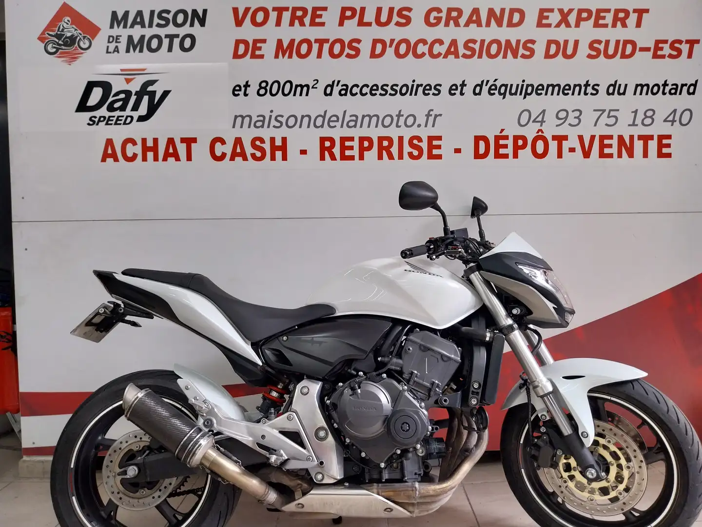 Honda Hornet Blanc - 1