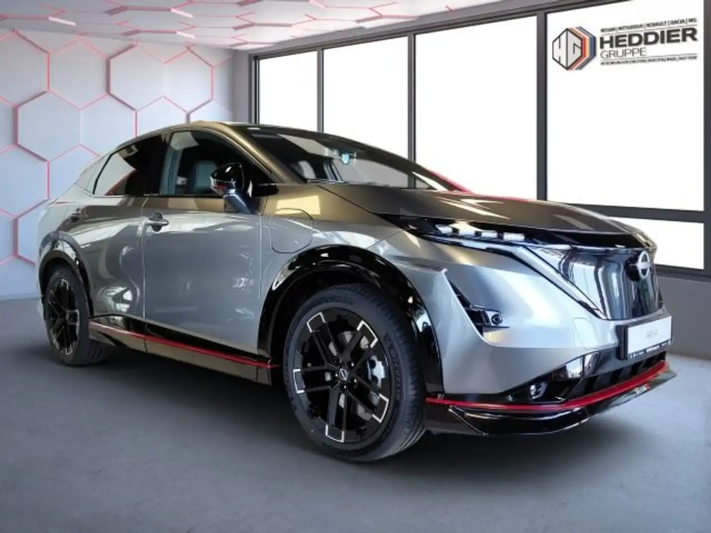 Nissan Ariya Nismo e-4orce*NAVI*360°KAMERA*Head-up-Disp Gris - 2