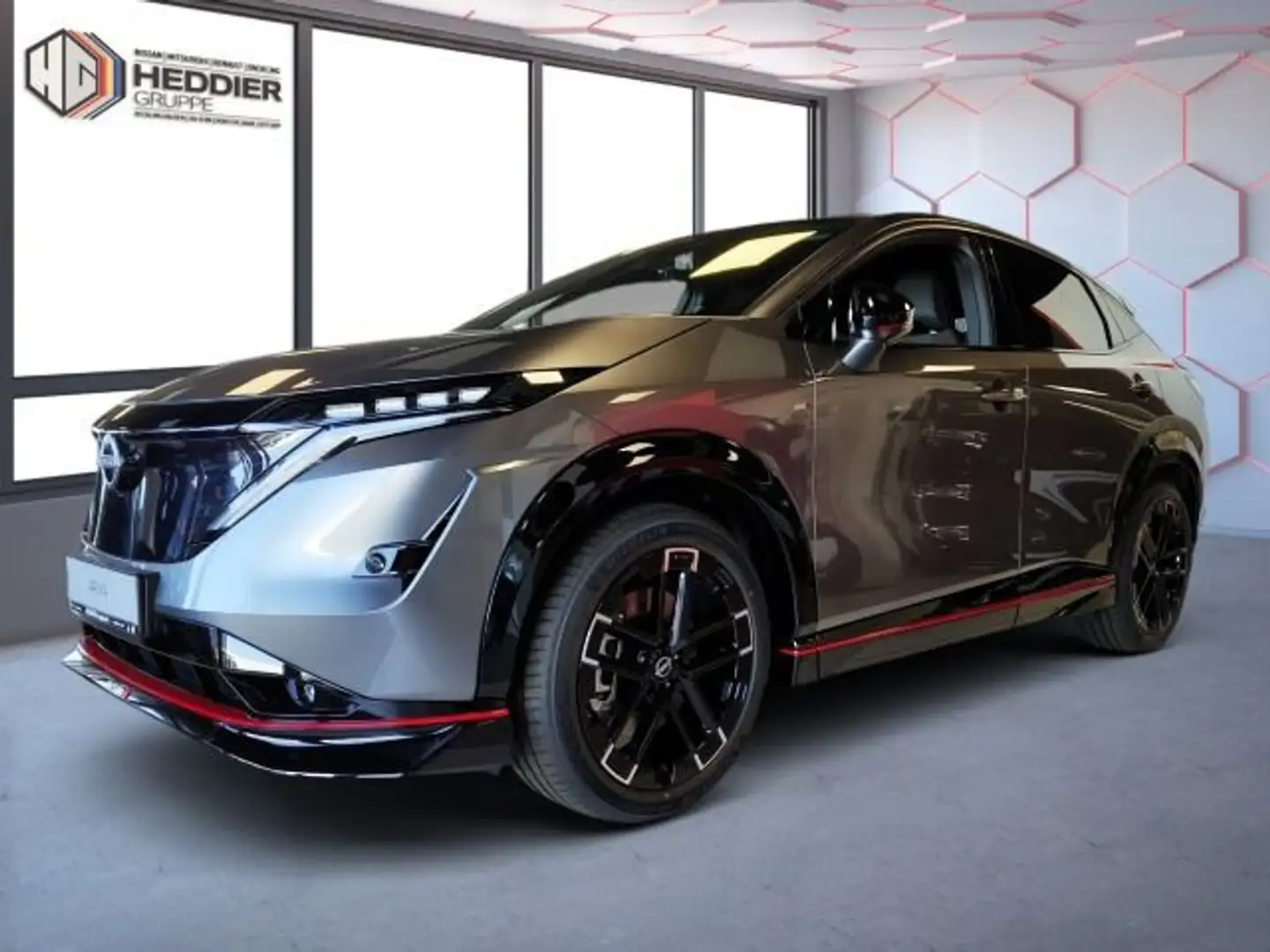 Nissan Ariya Nismo e-4orce*NAVI*360°KAMERA*Head-up-Disp Gris - 1