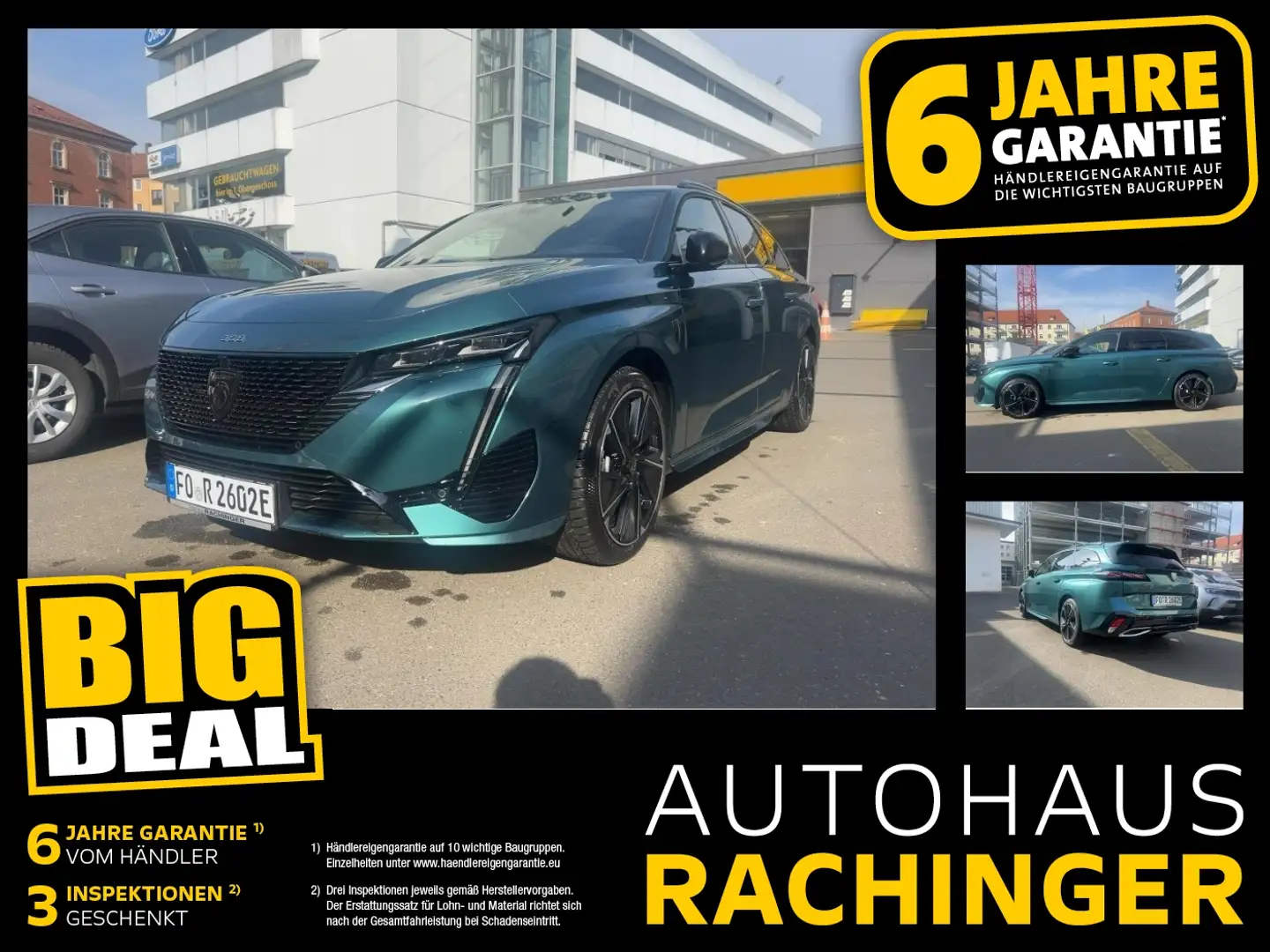 Peugeot 308 LED,Winterpaket,Parkpilot,Navi,DAB Blau - 1