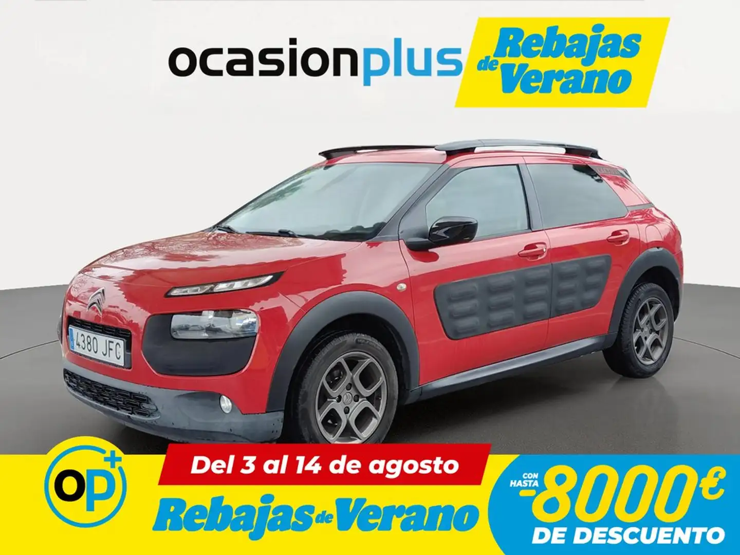 Citroen C4 Cactus 1.6e-HDi Shine ETG6 92 Rojo - 1