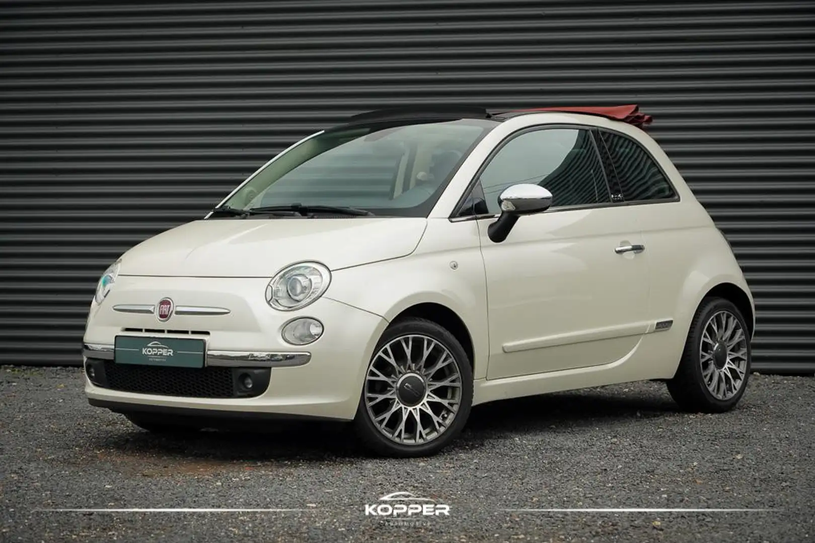 Fiat 500C 1.2 Rock / Aut / Leder / Parelmoer / Cabriolet - 1