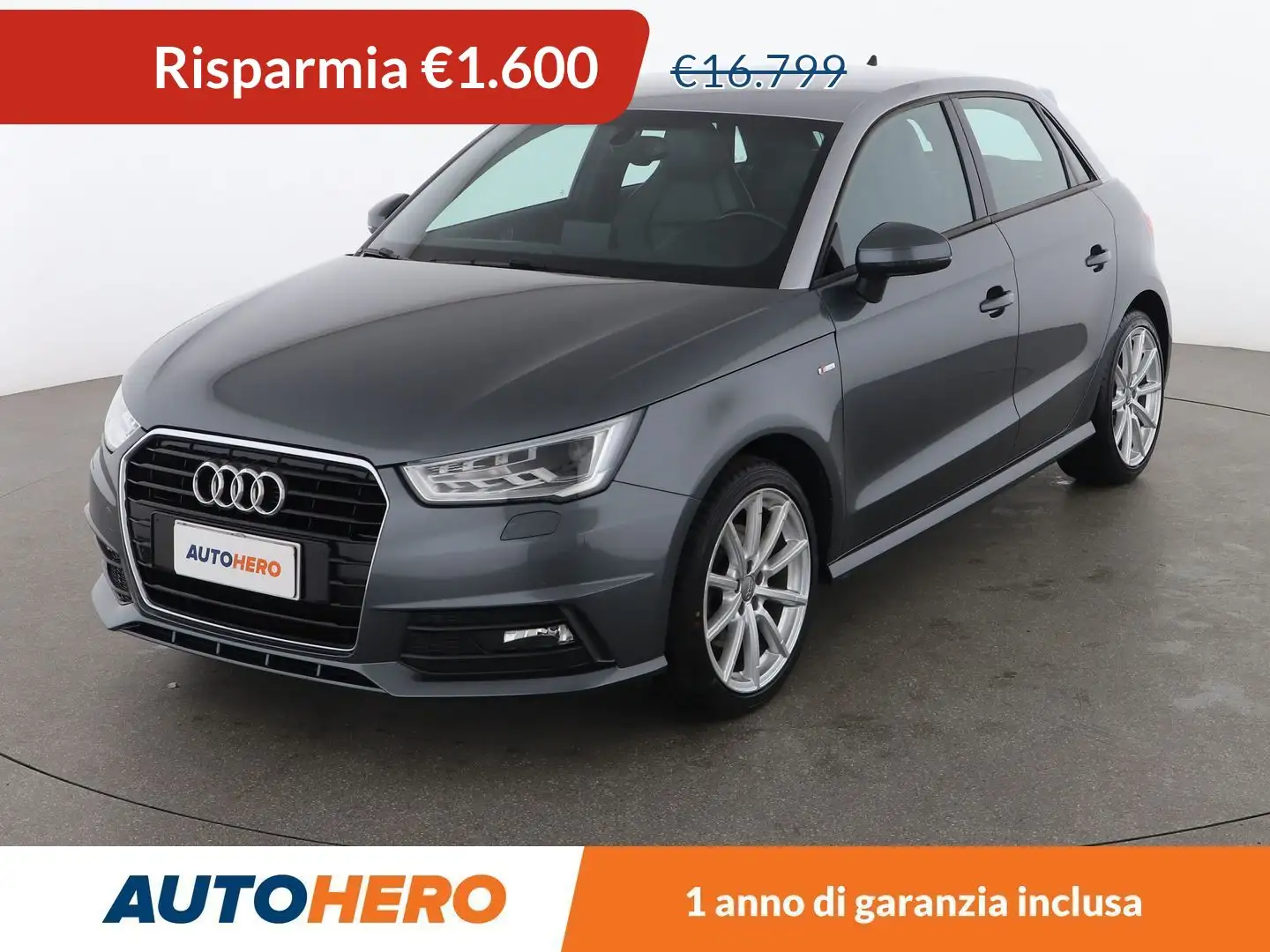 Audi A1 1.4 TFSI ACT 150 CV Grigio - 1