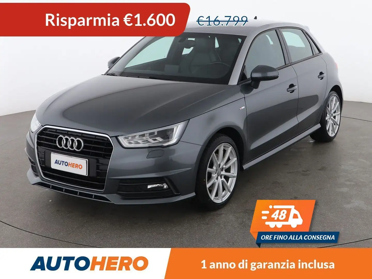 Audi A1 1.4 TFSI ACT 150 CV Gri - 1