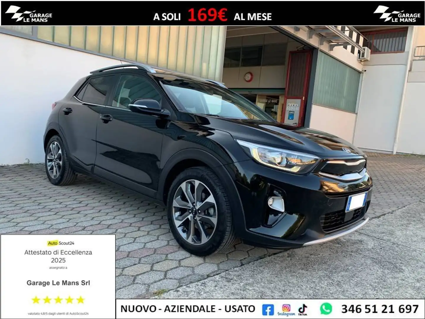 Kia Stonic 1.4 MPI ECO GPL ENERGY ADAS PACK Noir - 1