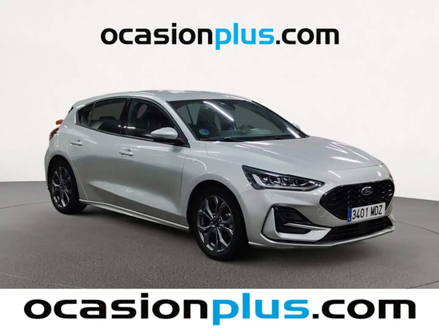 Ford Focus 1.0 Ecoboost MHEV ST-Line 155 Aut. Plateado - 2