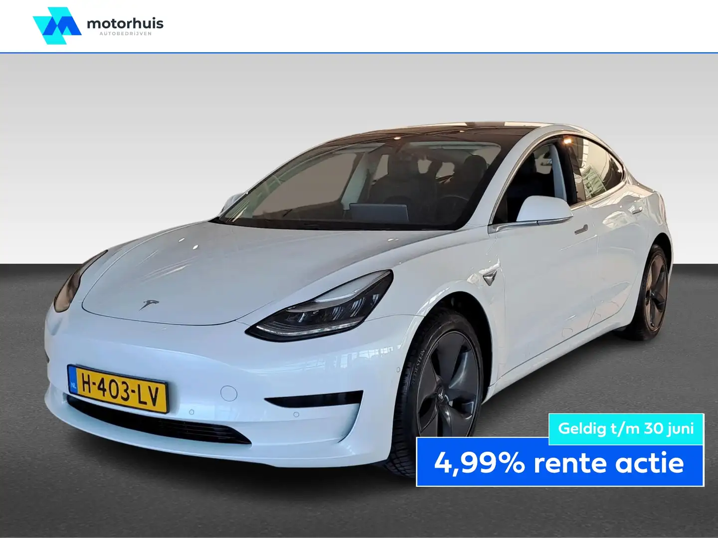 Tesla Model 3 Standard Plus RWD 60 kWh Weiß - 1