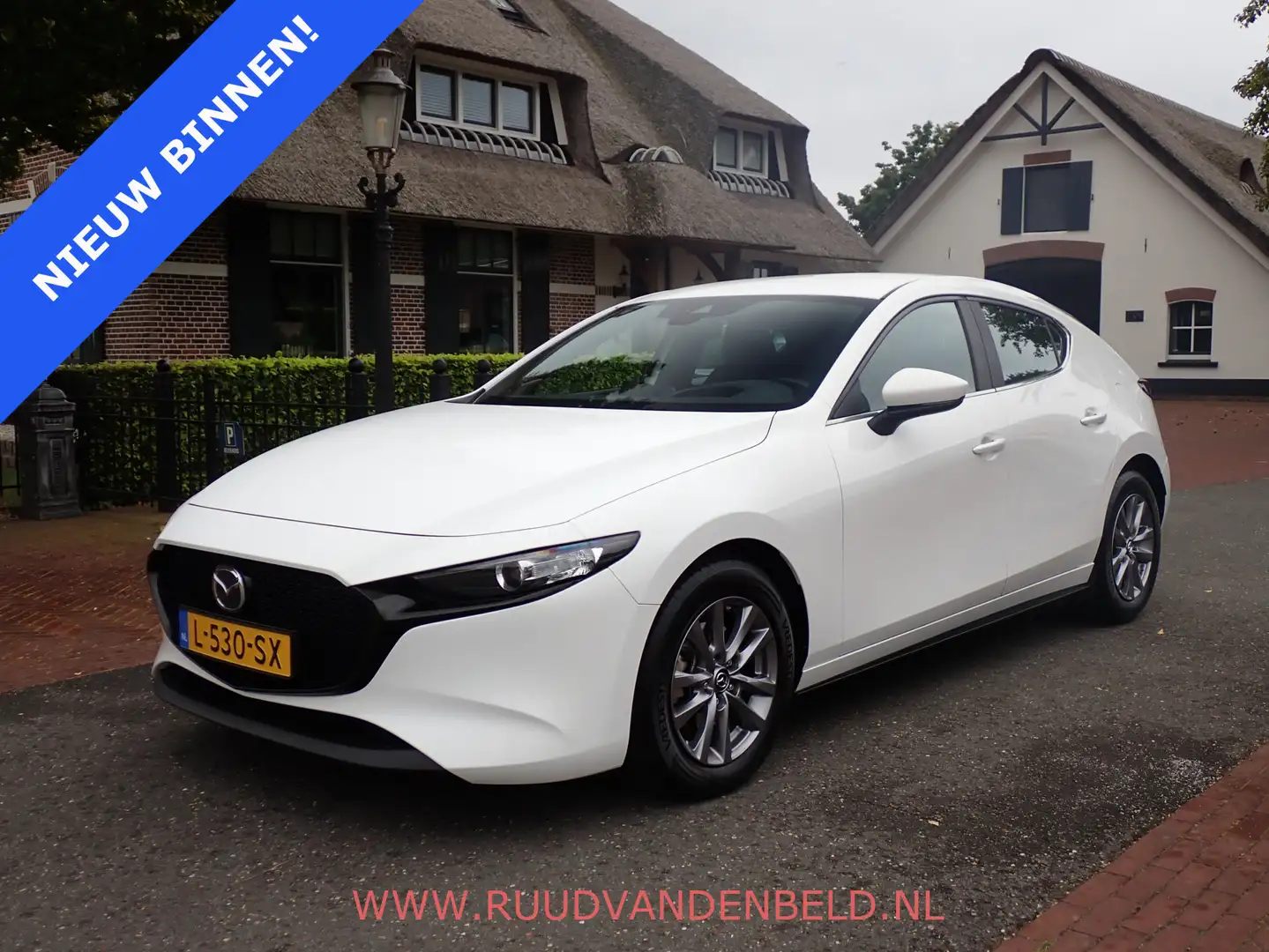 Mazda 3 2.0 e-SkyActiv-G M Hybrid HEADUP / ACC / CARPLAY / Wit - 1