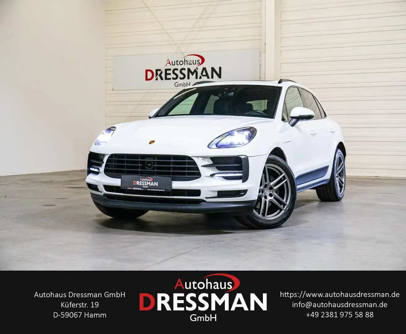 Porsche Macan 2.0 ACC PANO SITZKLIMA LED KAMERA LUFT Weiß - 1