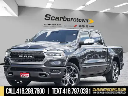 Gray 2022 RAM 1500 Pickup Truck Four-Wheel Drive 8-Speed Automatic