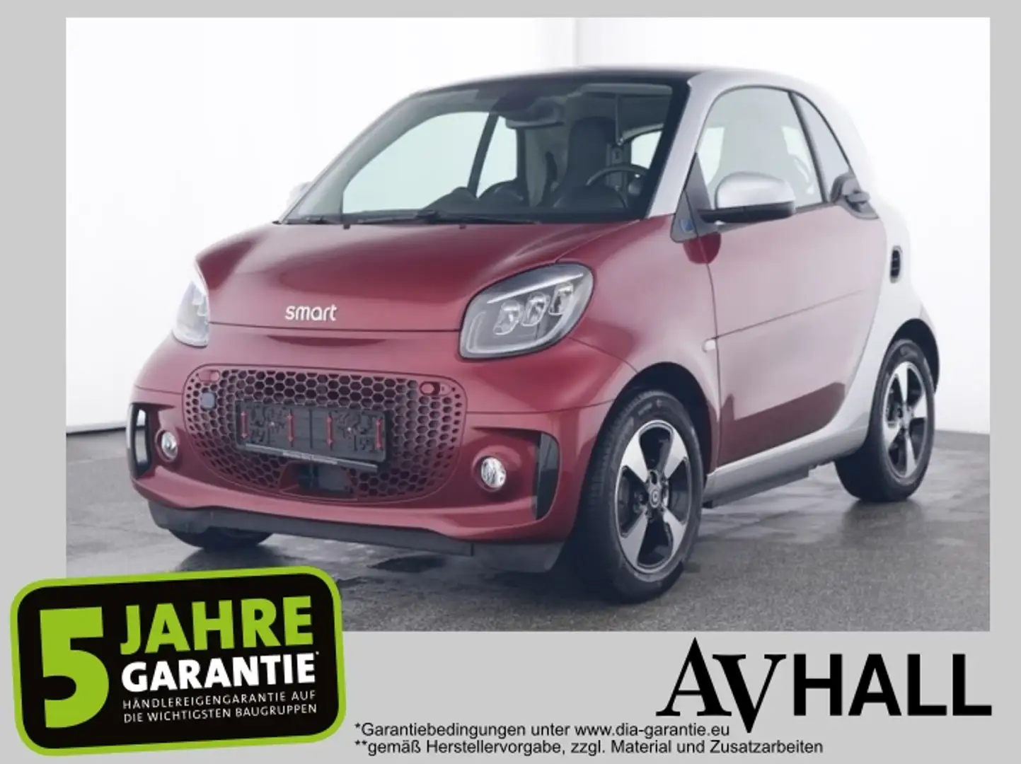 smart forTwo EQ 22KW*PANO*RFK*PDC*LED*KLIMAAUT* Rot - 1