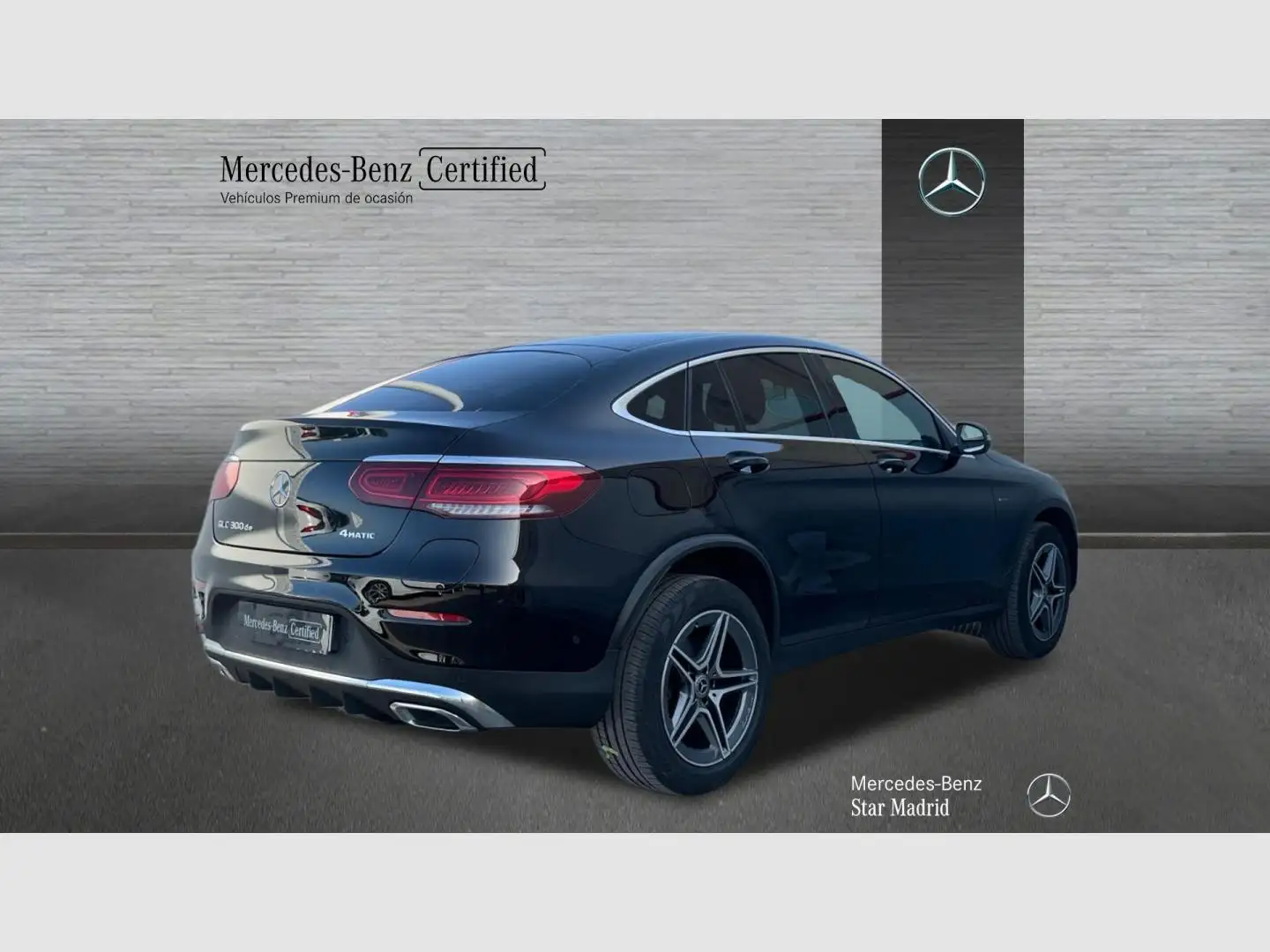 Mercedes-Benz GLC 300 de 4MATIC Negro - 2