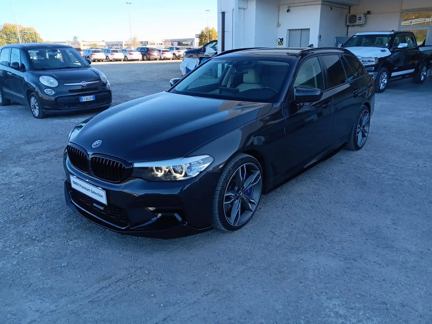 BMW 520 520d Touring Msport auto Nero - 1