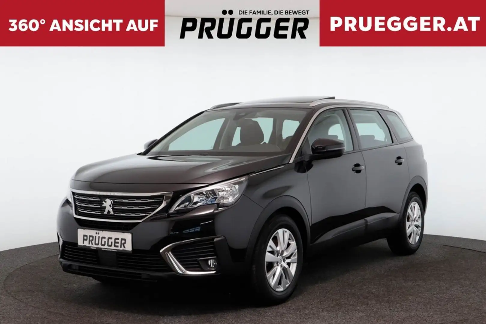 Peugeot 5008 1,5 BlueHDI 130 S&S ACTIVE PANO VIRTUAL Noir - 1