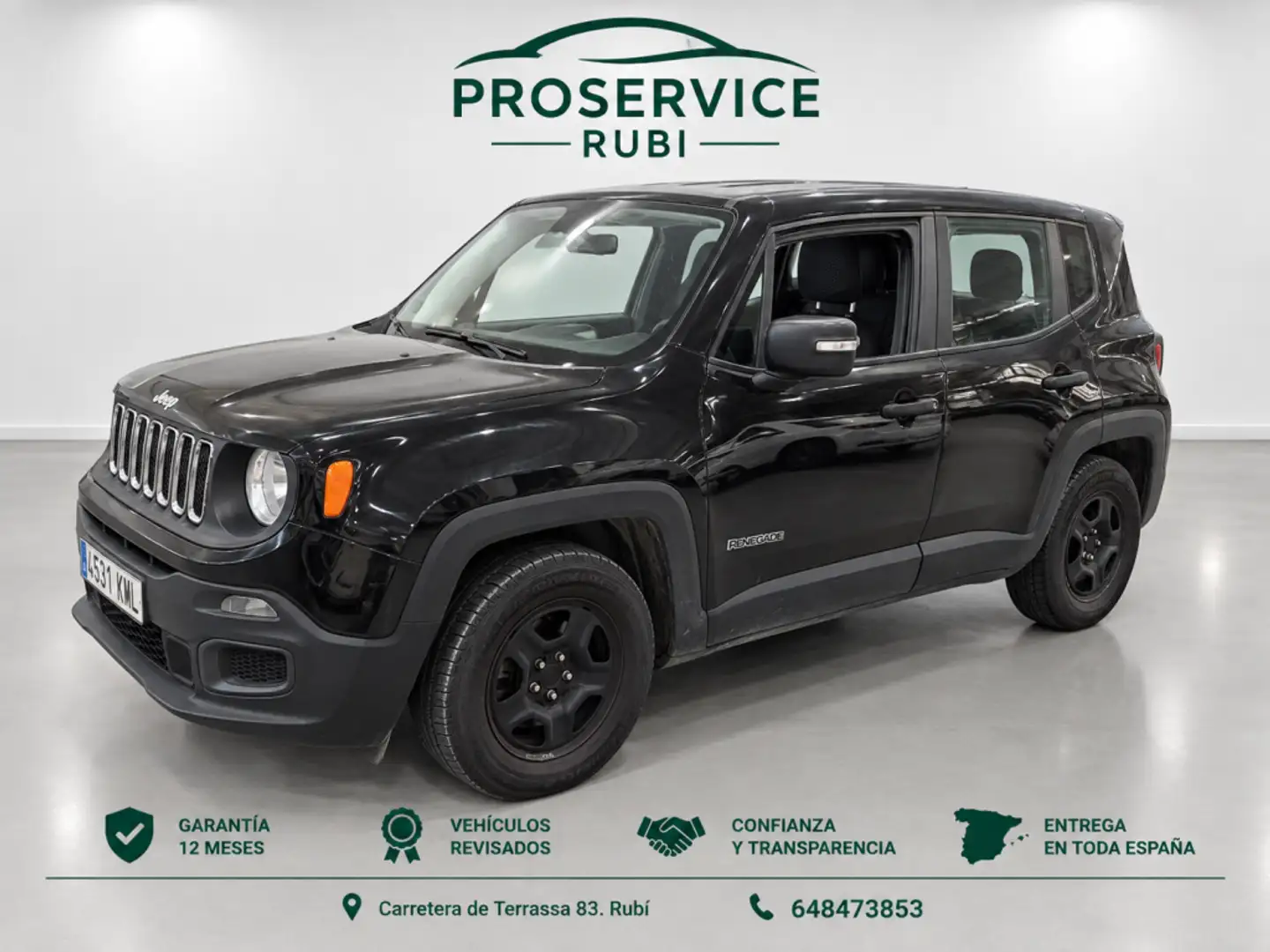 Jeep Renegade 1.0 Sport 4x2 Negro - 1