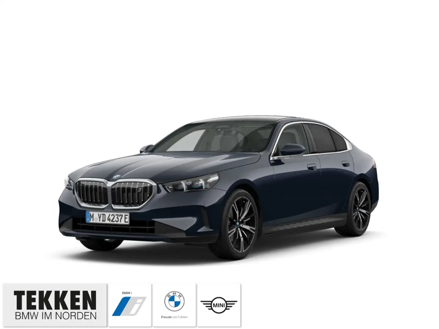 BMW i5 xDrive40 M-Sport Pro/Autobahnassitent/AHK Noir - 1