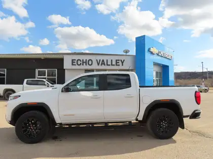 White 2026 GMC Canyon Pickup Truck Four-Wheel Drive Automatic