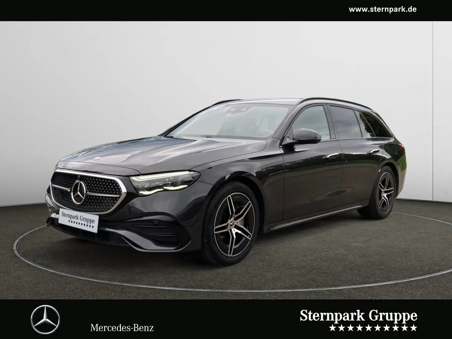 Mercedes-Benz E 300 E 300 de T AMG +Night+FAP+Sitzklima+AHK+Burm4D+ Gris - 1