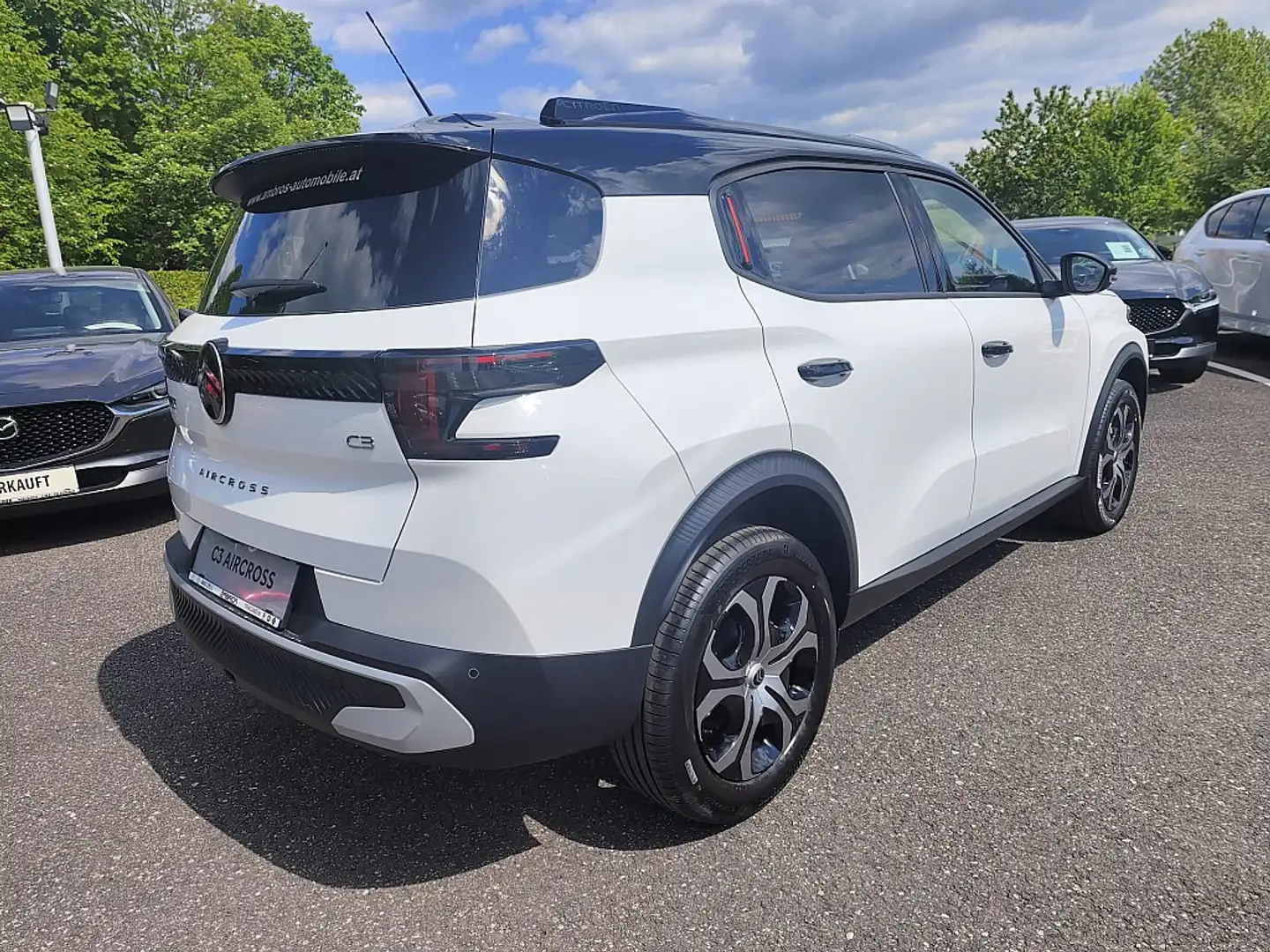 Citroen C3 Aircross Turbo 100 S&S 6-Gang-Manuell Pack PLUS Vorführw... Weiß - 2