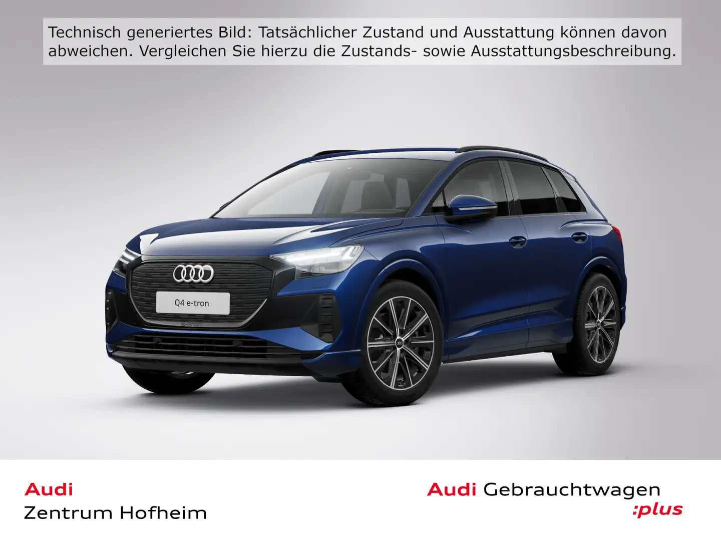 Audi Q4 e-tron 45 advanced*AR-HUD*Matrix*Virtual*Navi Blau - 1