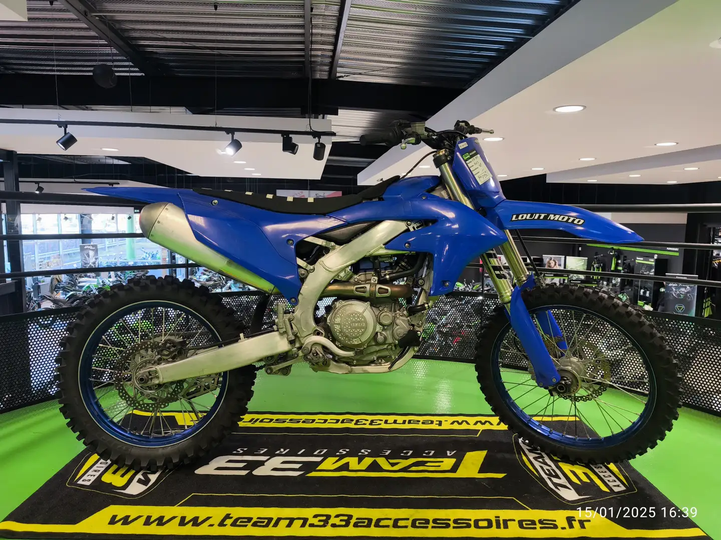 Yamaha YZ 450 Bleu - 1
