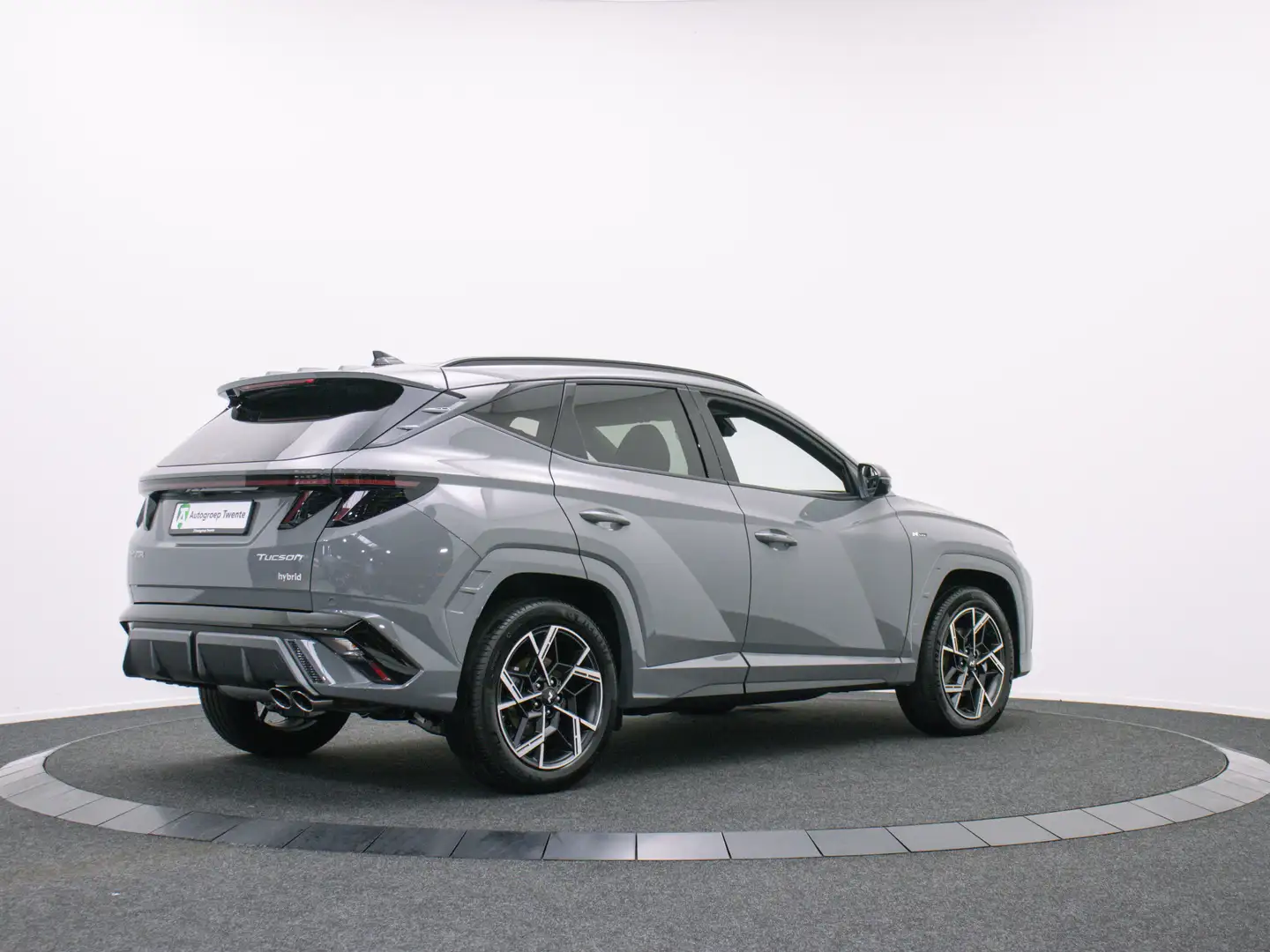 Hyundai TUCSON 1.6 T-GDI HEV N Line - Hybrid (Shadow Grey Solid) Grijs - 2