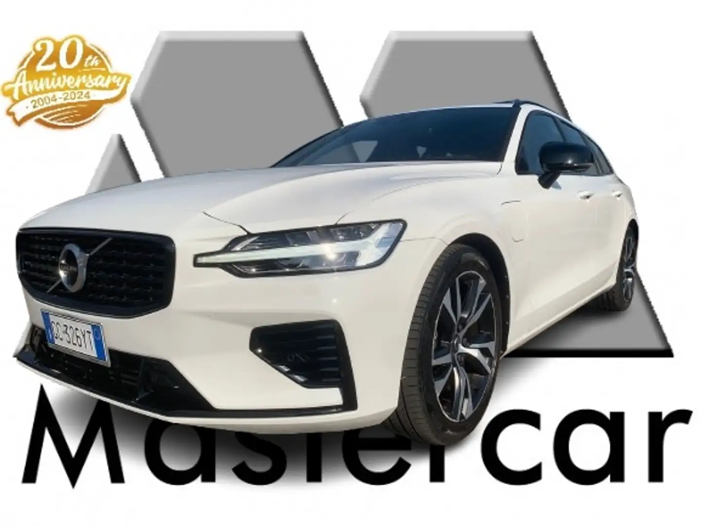 Volvo V60 V60 2.0 t8 phev R-design awd 303cv auto - GC326YT Bianco - 1