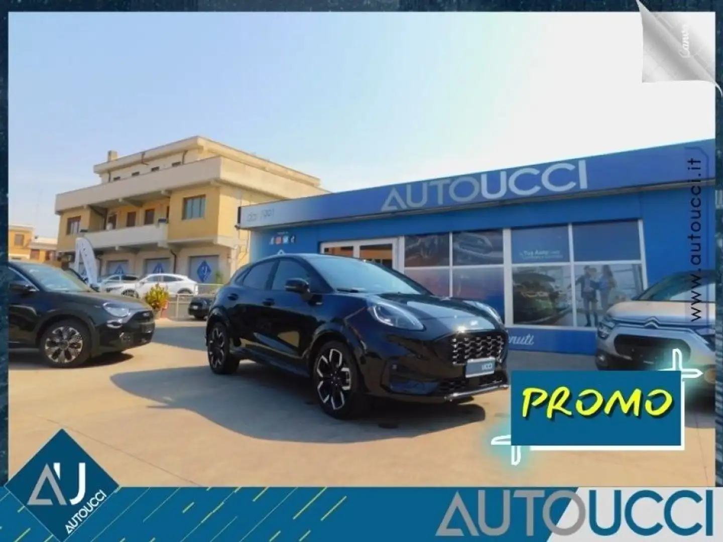 Ford Puma 1.0 EcoBoost Hybrid 125 CV S&S ST-Line X Nero - 1