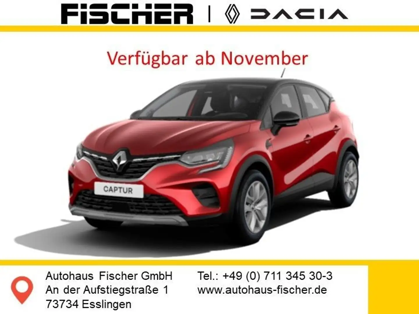 Renault Captur EVOLUTION TCe 140 EDC Red - 1