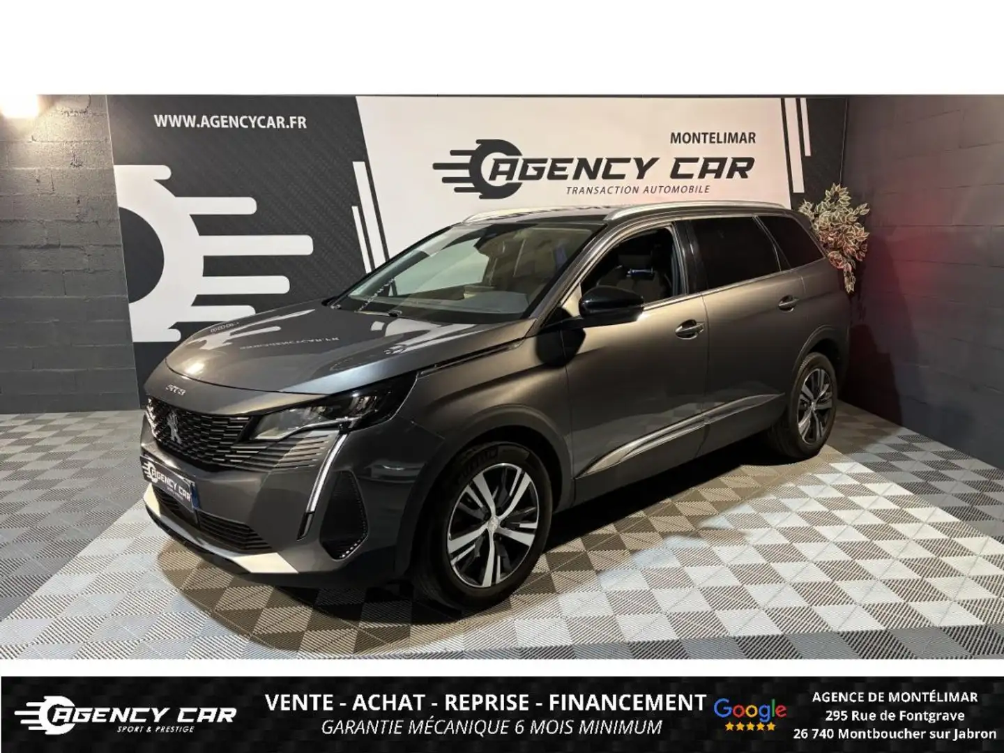 Peugeot 5008 1.5 BlueHDi S&S 130ch Allure Pack Suivie Grau - 1
