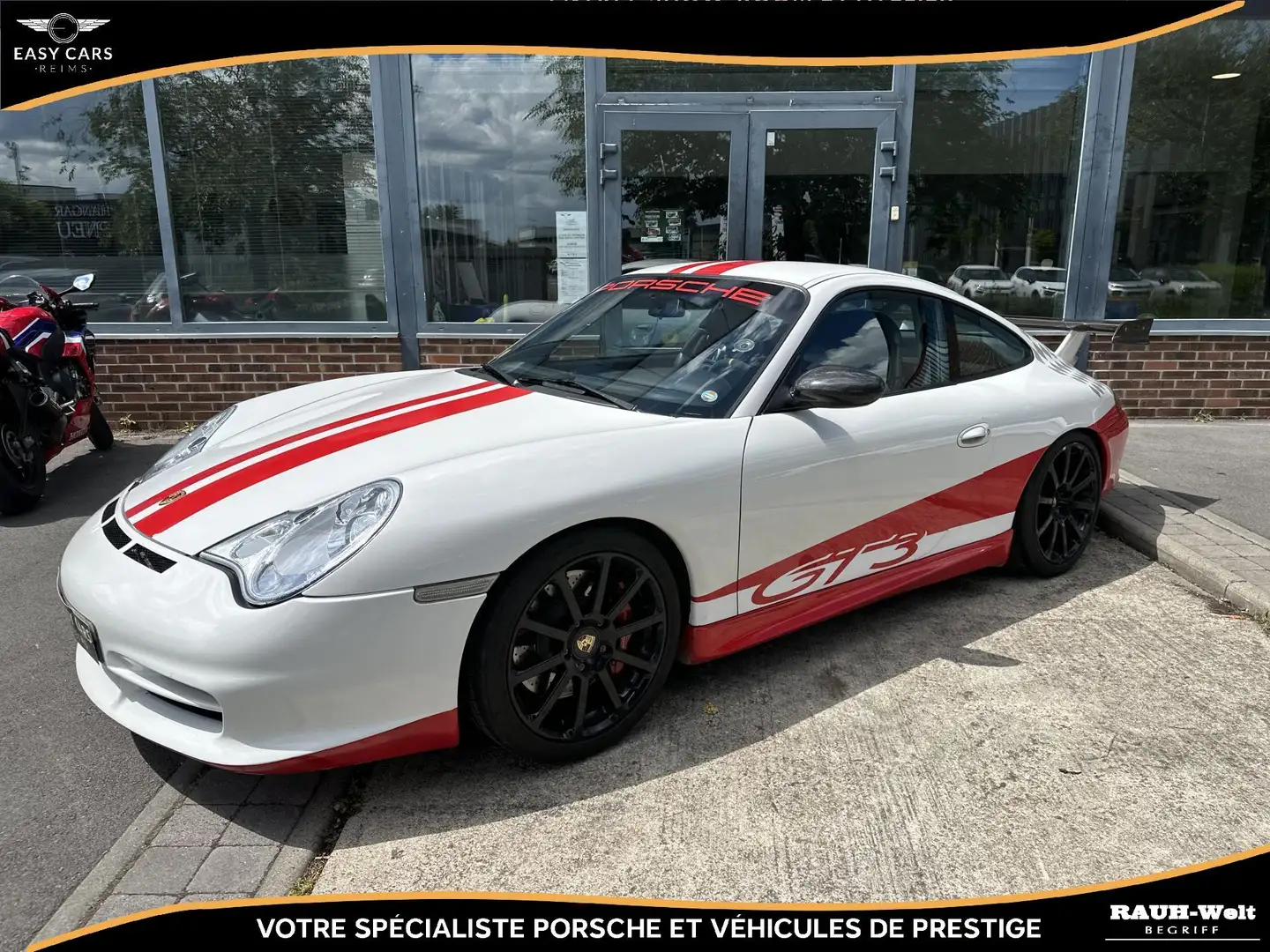 Porsche 911 3.6i - 381  TYPE 996 COUPE GT3 Blanc - 2