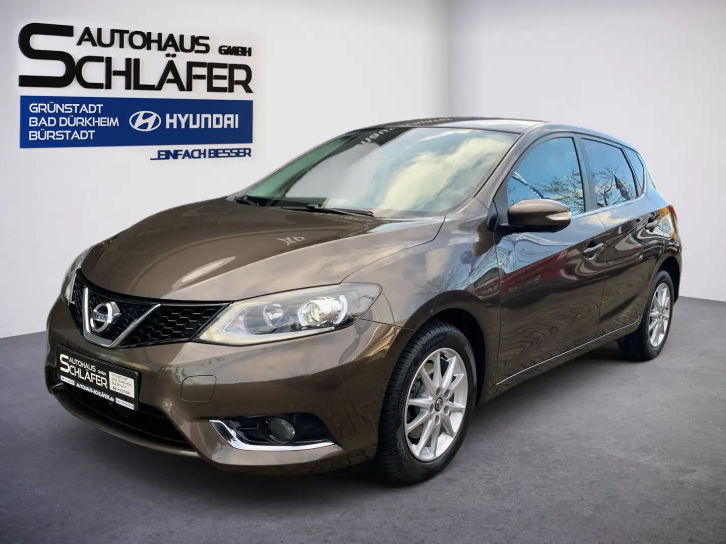 Nissan Pulsar 1.6 DIG-T Tekna Leder Navi Kamera Brun - 1