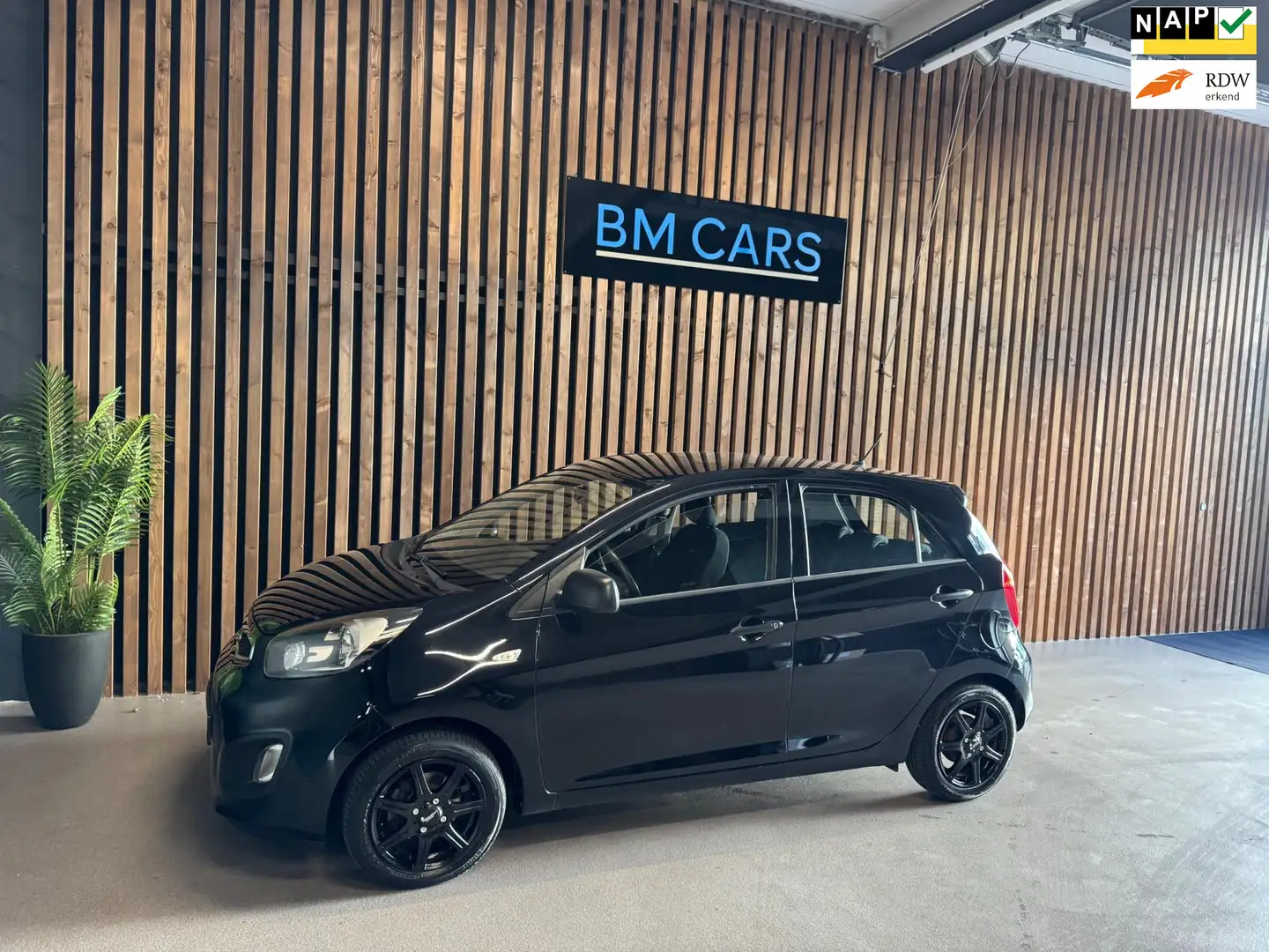 Kia Picanto 1.0 CVVT Comfort Pack Airco, Nieuwe APK Negro - 1