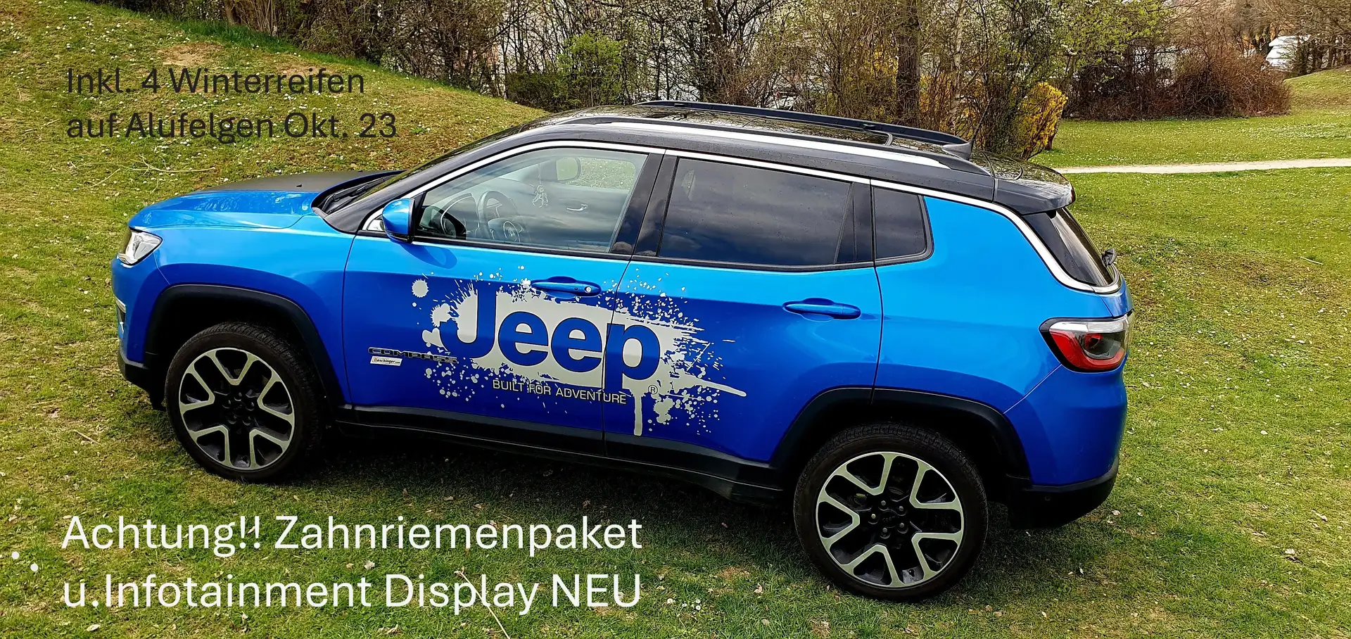 Jeep Compass Compass 2,0 MultiJet II AWD Limited Aut. Limited Blau - 1