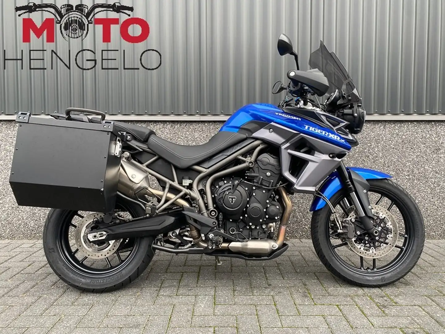 Triumph Tiger 800 XRX Blauw - 2