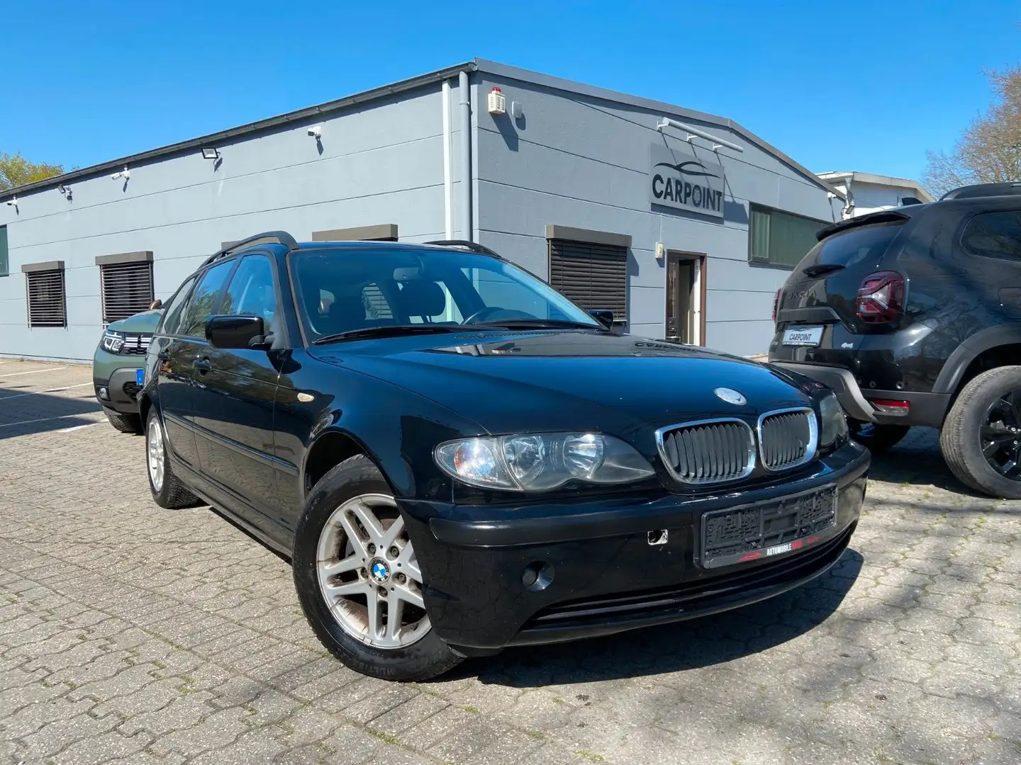 BMW 316 Touring 1.8i Klima PDC Schiebedach AHK Noir - 1