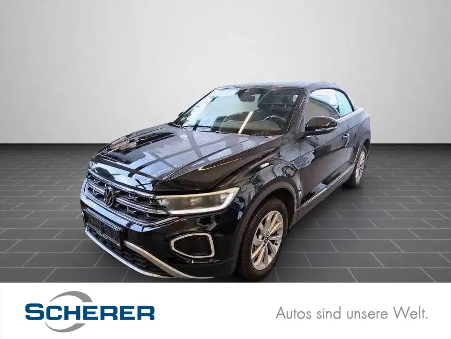 Volkswagen T-Roc 1,5 TSI Style RFK/PDC/LED/Sitzhe Schwarz - 1