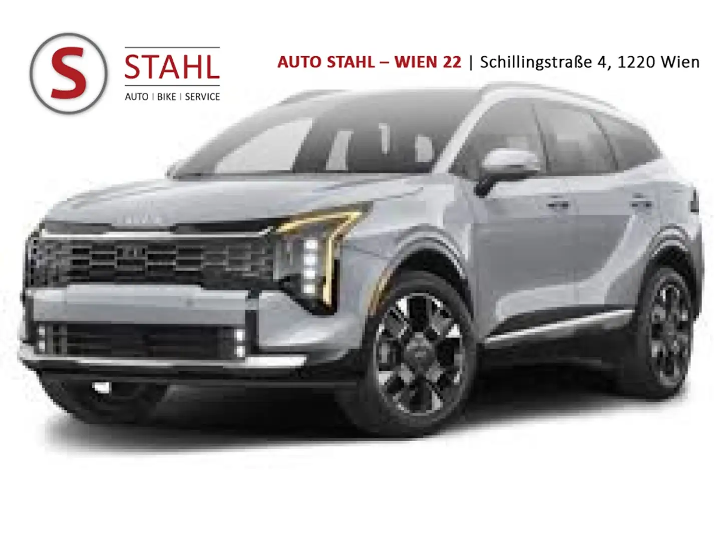 Kia Sportage 1,6 TGDI Silber/MT6/2WD/150/MY26|Stahl Wien 22 Grau - 1