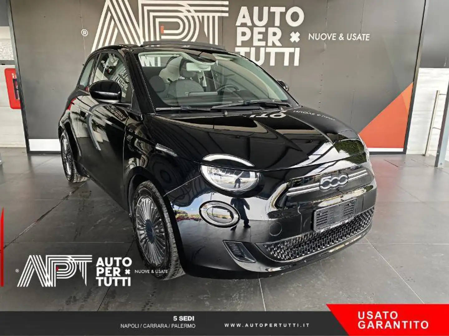 Fiat 500e 500e Cabrio 42 kWh Icon + Nero - 2