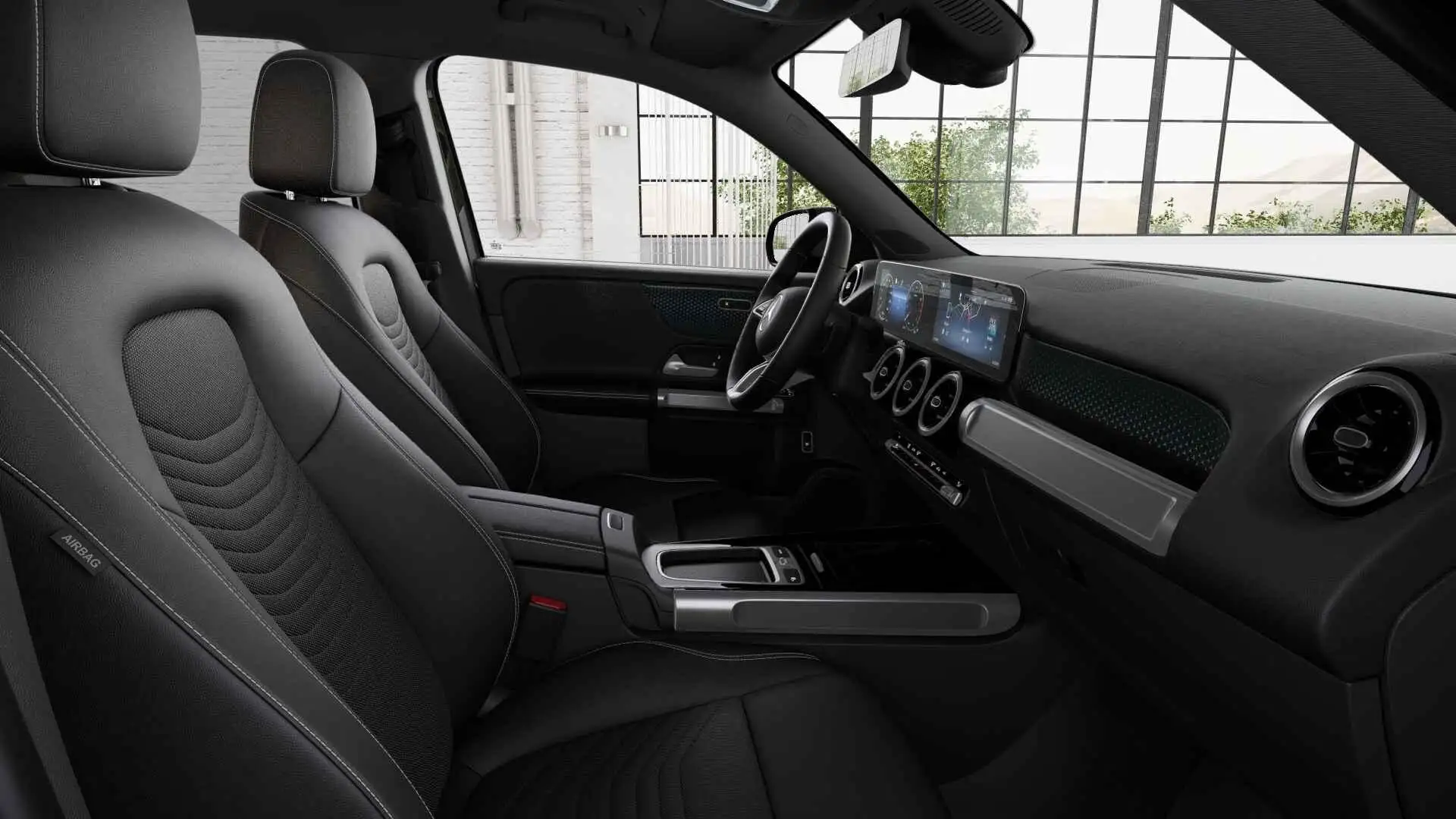 Mercedes-Benz GLB 180 Luxury Line | Nightpack | Smartphone Integratie | Zwart - 2